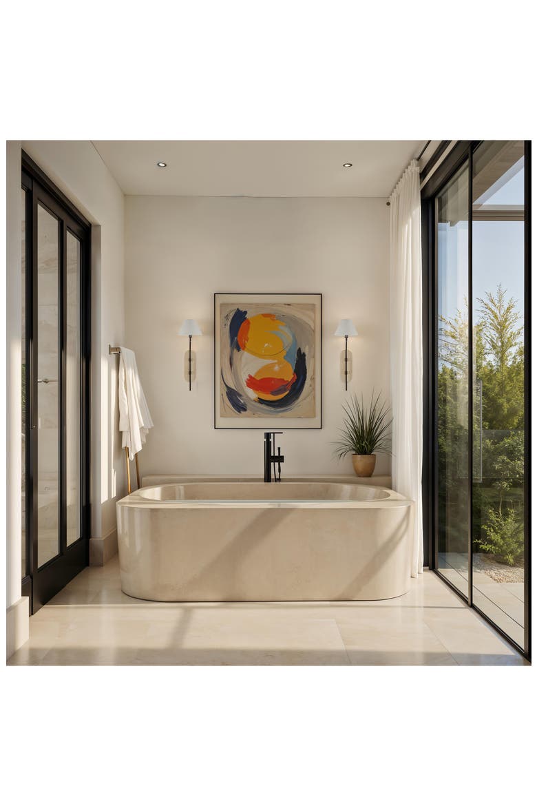 Acca One-Light Wall Sconce, Alternate, color, NO COLOR