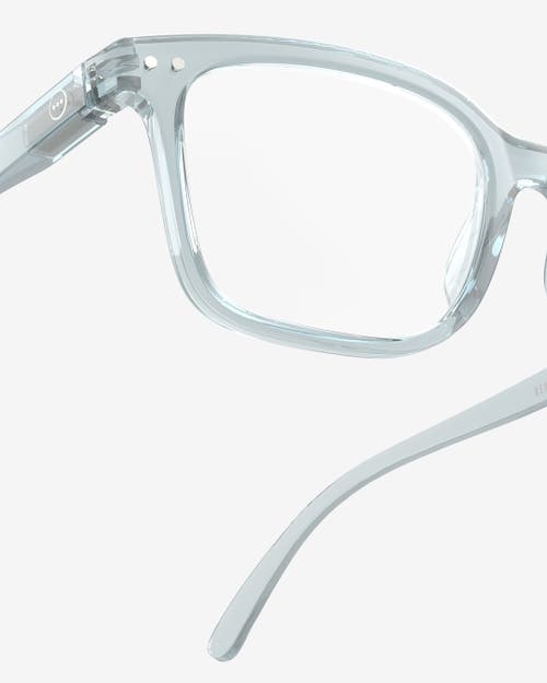 Izipizi #l 54mm Rectangular Reading Glasses In Gray
