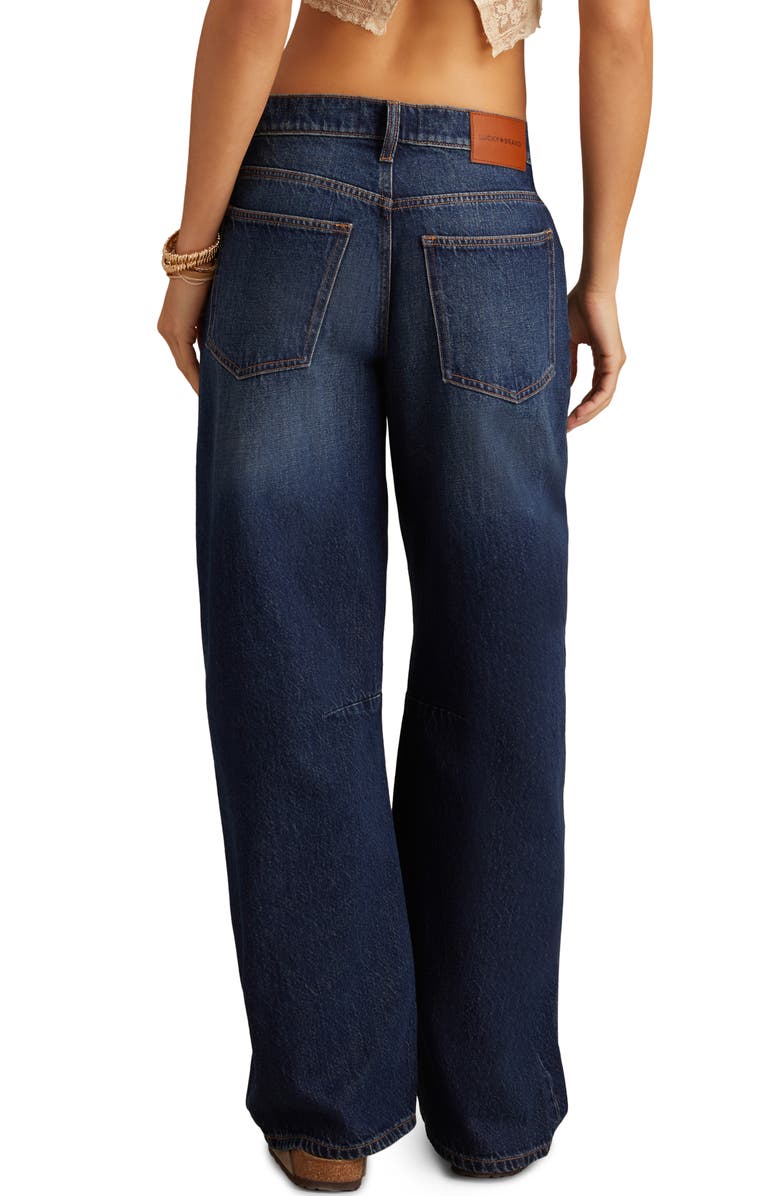 Lucky Brand Low Rise Barrel Jeans, Alternate, color, Off Grid Wash