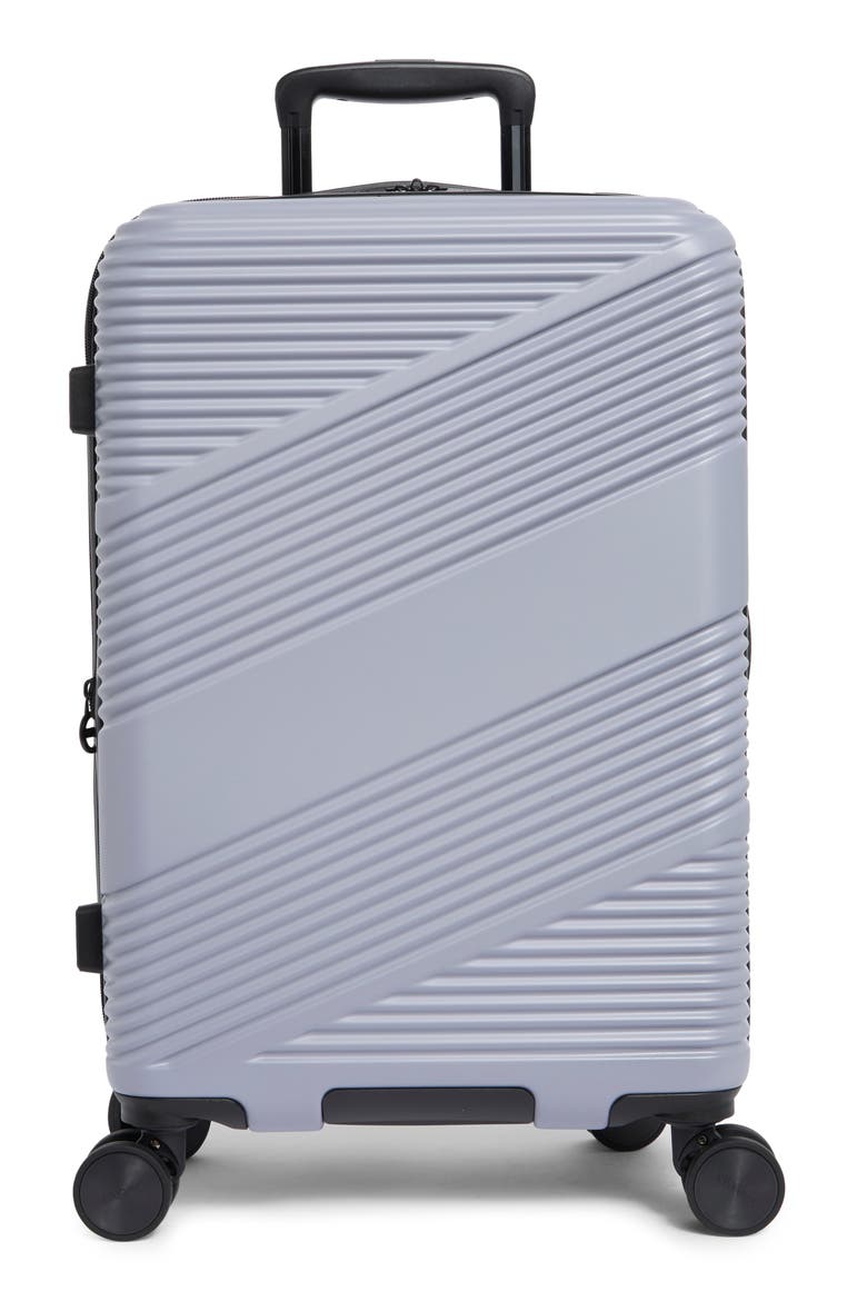 Ravia 20-Inch Hardside Carry-On Luggage, Main, color, DOVE-GREY