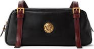 Versace Small Emblème Medusa Leather Bowling Bag