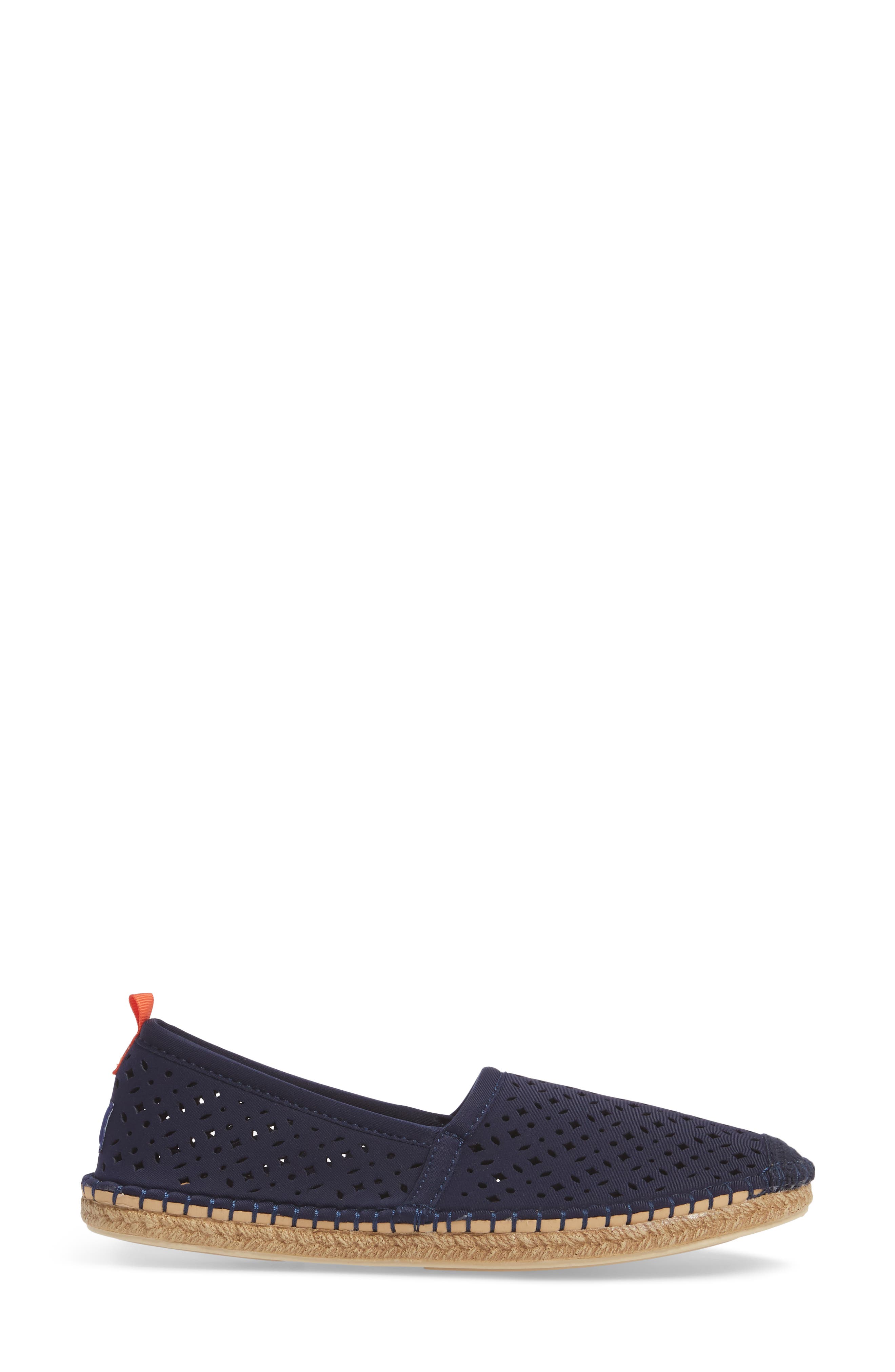 Sea Star Beachcomber Espadrille Water Shoe, Alternate, color, DARK NAVY EYELET