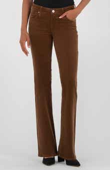 KUT from the Kloth Natalie Mid Rise Bootcut Corduroy Pants