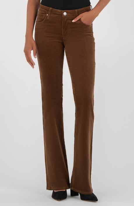KUT from the Kloth Natalie Mid Rise Bootcut Corduroy Pants