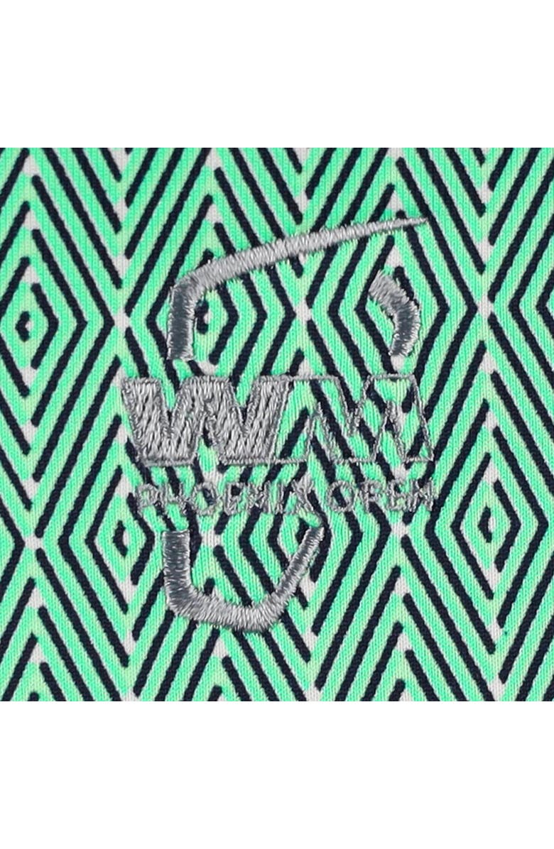 Under Armour Women's Under Armour Green WM Phoenix Open Playoff 3.0 Optic Diamond Polo, Alternate, color,