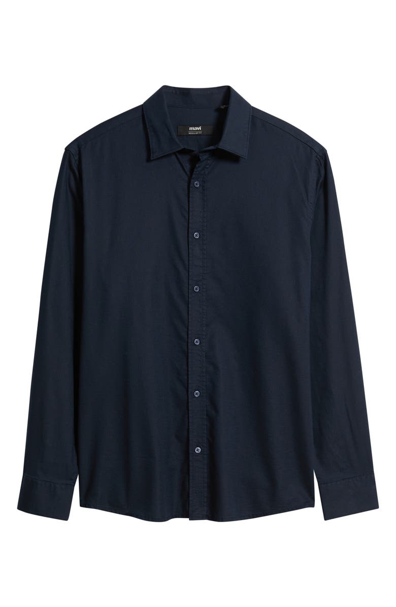 Mavi Jeans Cotton Blend Button-Up Shirt, Main, color,