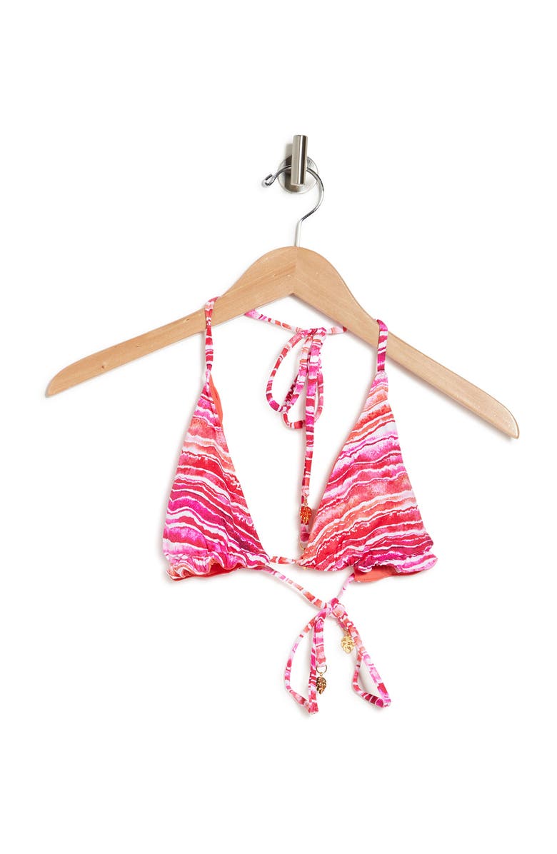 Tommy Bahama Rainbow Reversible Triangle Bra, Alternate, color, 