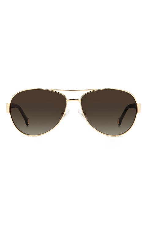 Her 0135/S 59mm Gradient Aviator Sunglasses