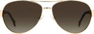 Carolina Herrera Her 0135/S 59mm Gradient Aviator Sunglasses