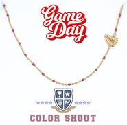 Color Shout Gameday Cheer Necklace