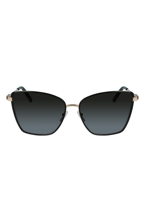 Vara 59mm Rectangular Sunglasses