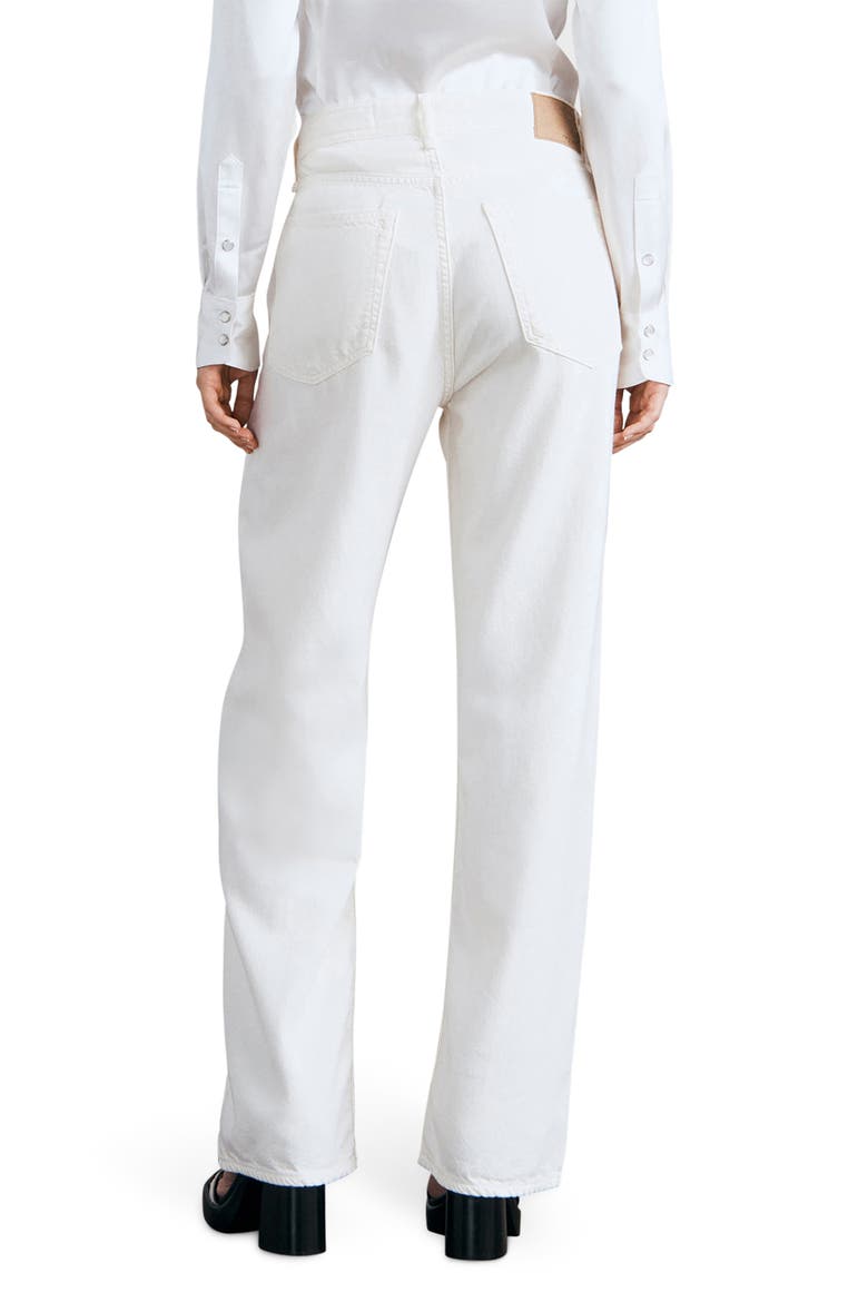 Featherweight Logan Wide Leg Jeans, Alternate, color, ECRU