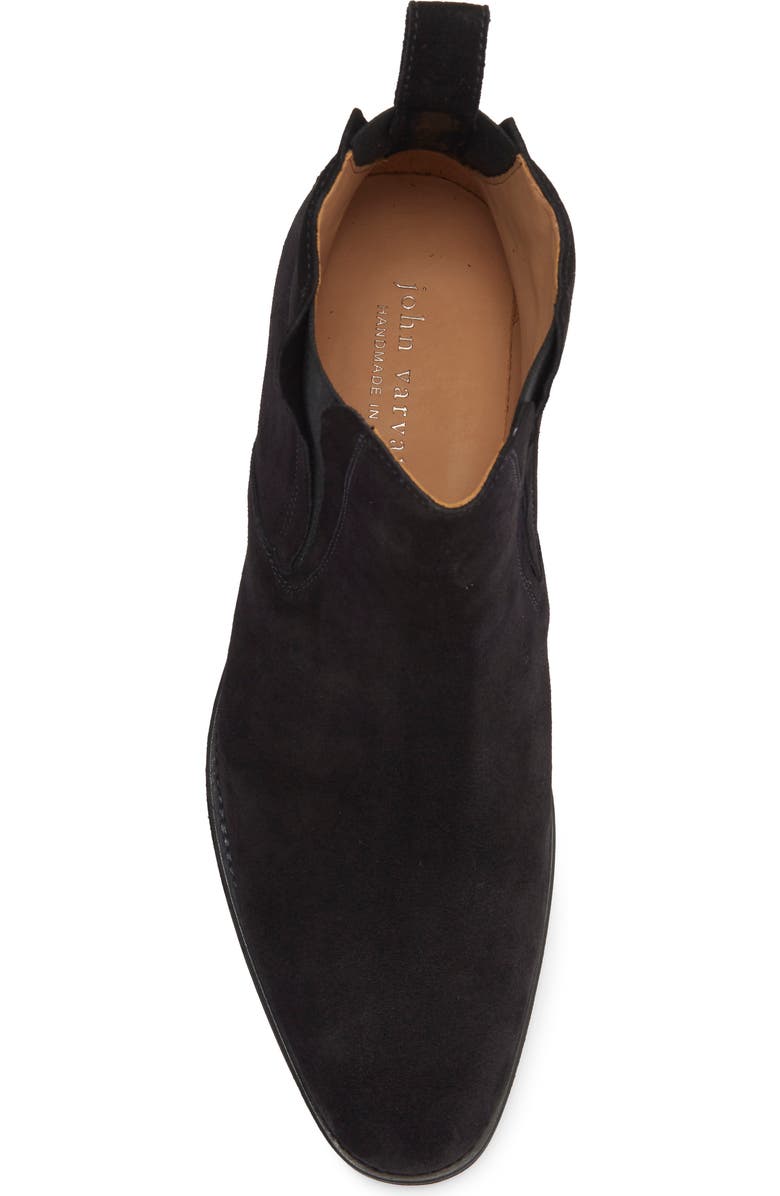 John Varvatos Ludlow Chelsea Boot, Alternate, color, Black