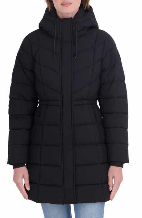 Stretch 3/4 Anorak Puffer Jacket
