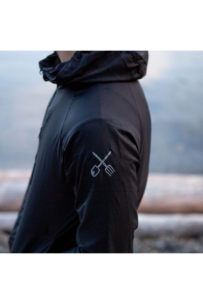 Unisex Whistler Windbreaker, Alternate, color, Black