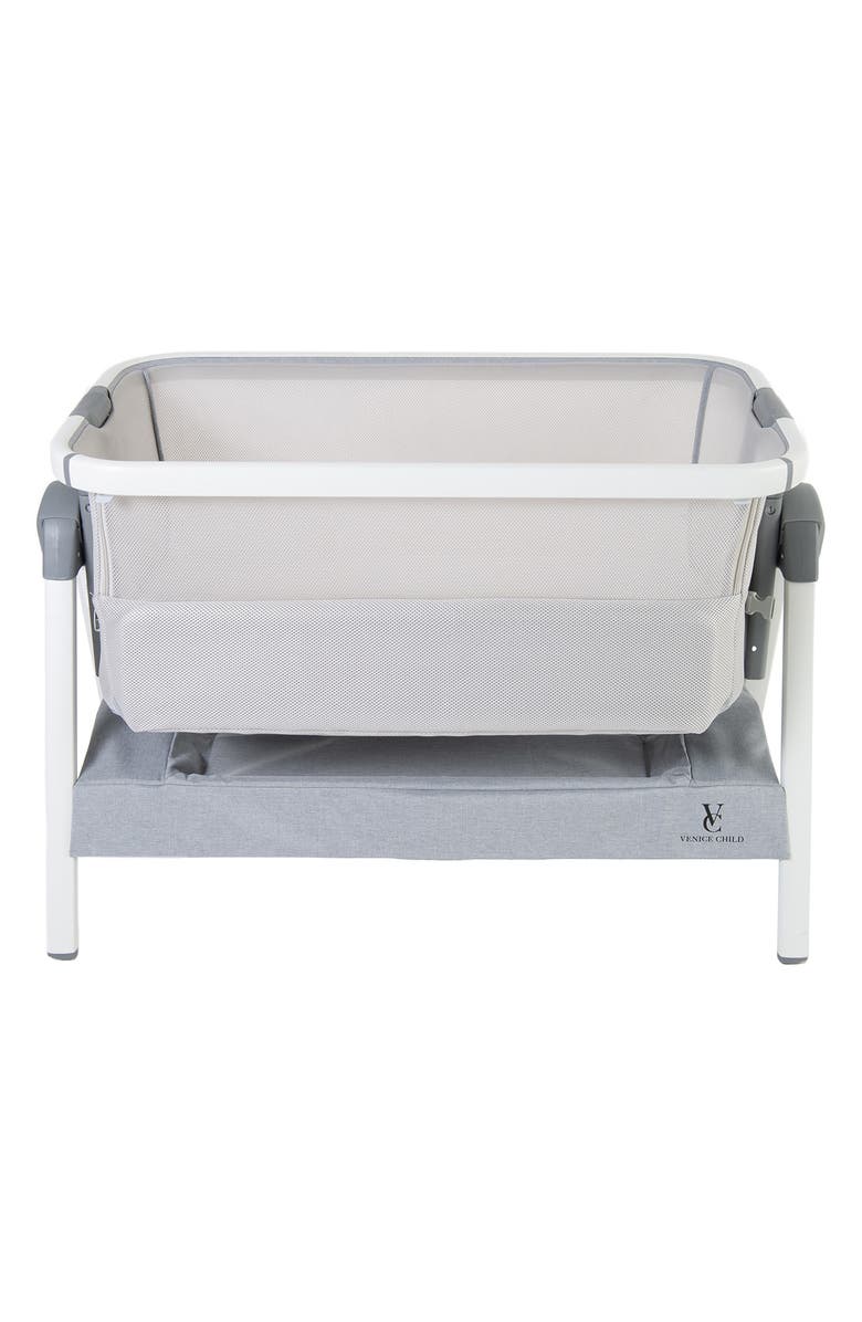 Venice Child California Dreaming Portable Bedside Bassinet, Main, color, 