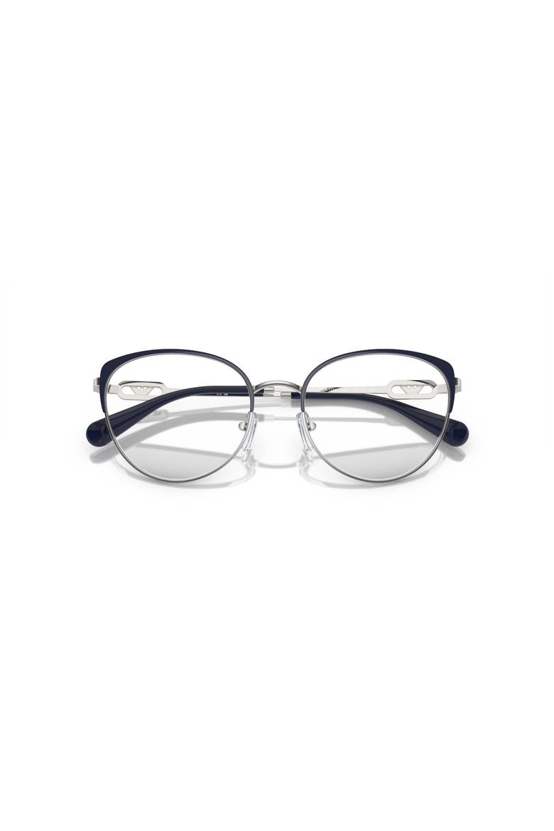 53mm Cat Eye optical glasses, Alternate, color, Blue