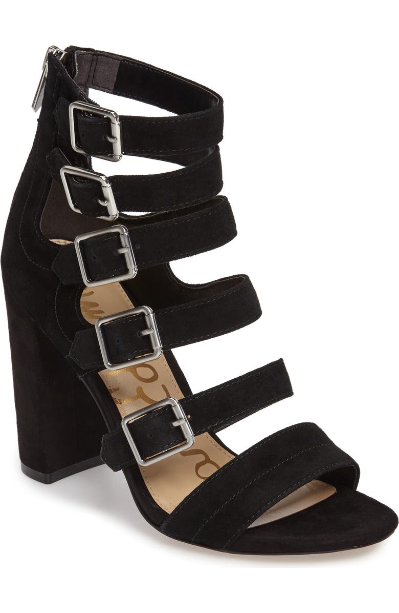 Sam Edelman Yasmina Buckle Strap Gladiator Sandal, Main, color,