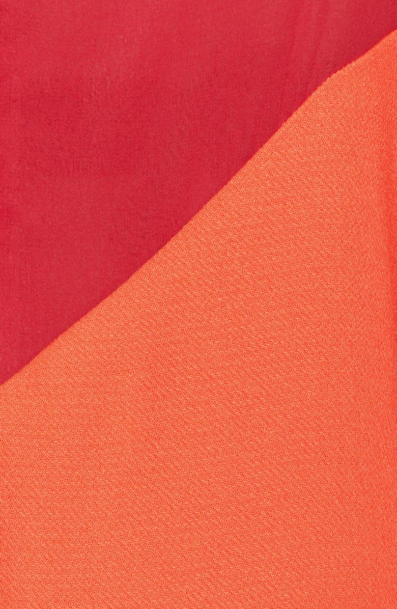 Prabal Gurung Paneled Colorblock Dress, Alternate, color, 