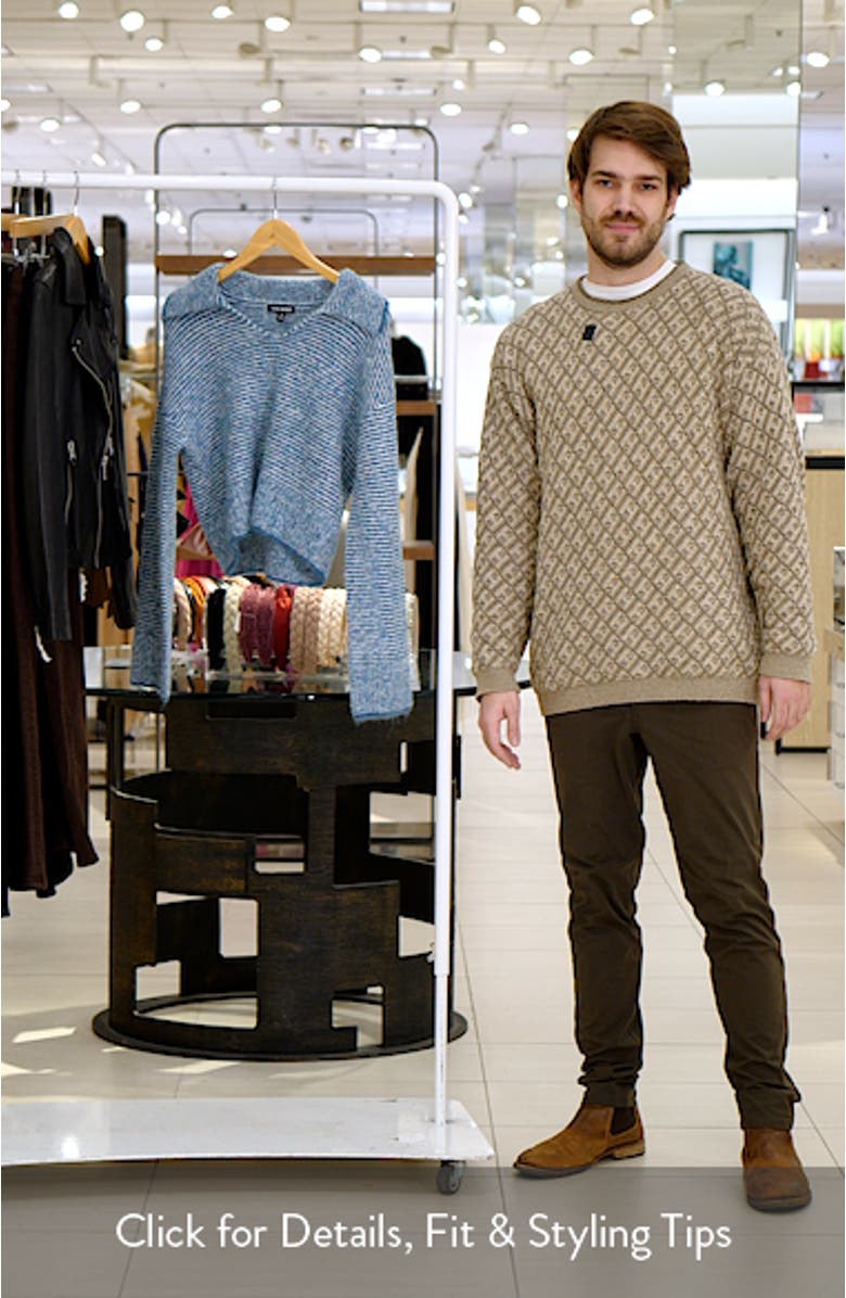 Esther Johnny Collar Sweater, sales video thumbnail