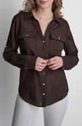 DKNY Roll Tab Shirt