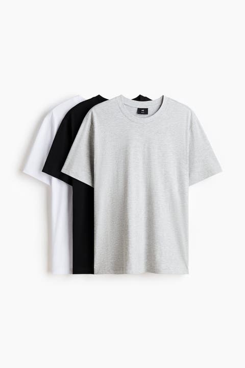 3-pack regular fit t-shirts