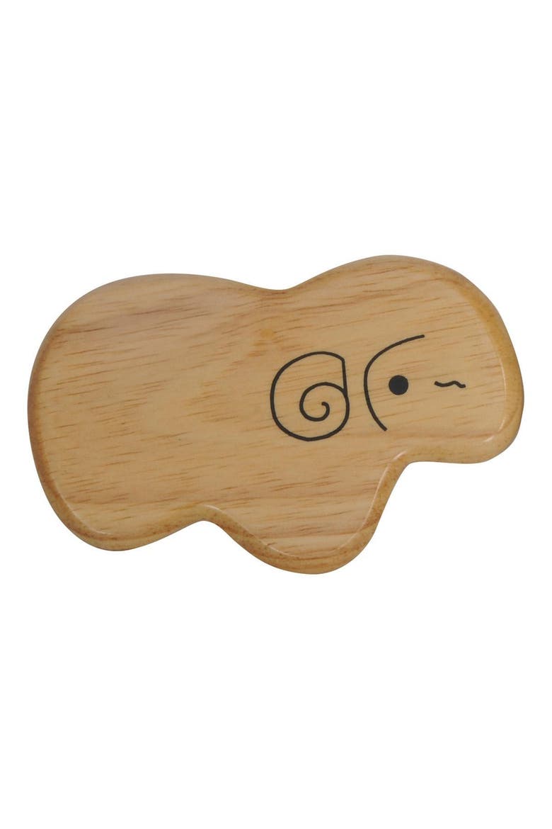 Soft Sounds 4 Wooden Animal Shakers, Alternate, color, Beige