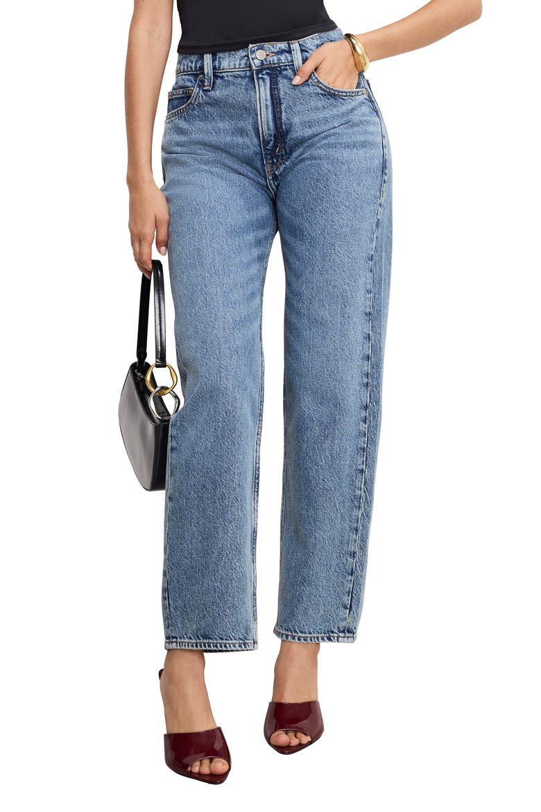 Good Standard Straight Leg Jeans, Main, color, INDIGO1027