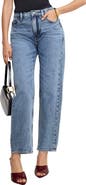 Good American Good Standard Straight Leg Jeans