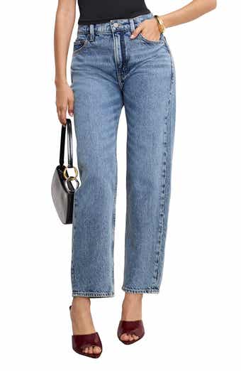 Good American Good Standard Straight Leg Jeans