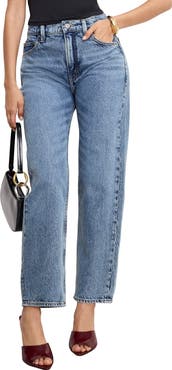 Good American Good Standard Straight Leg Jeans