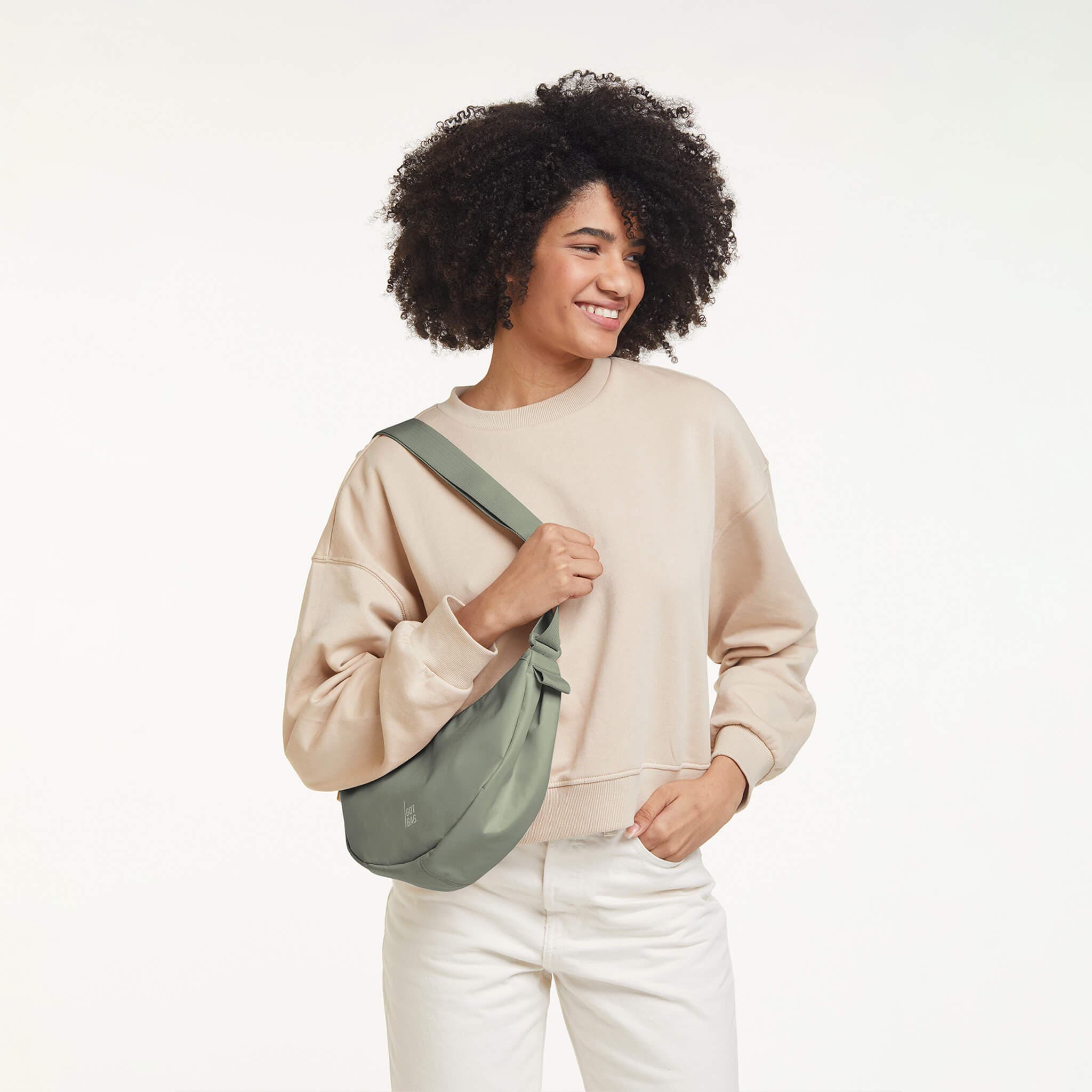MOON BAG SMALL, Alternate, color, BASS