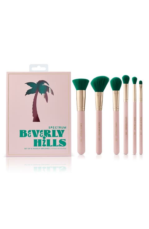 Beverly Hills 6-Piece Makeup Brush Set