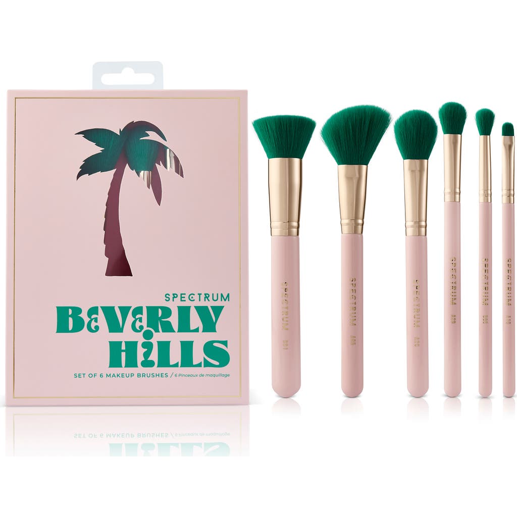 SPECTRUM Beverly Hills 6-Piece Makeup Brush Set in Pink  product