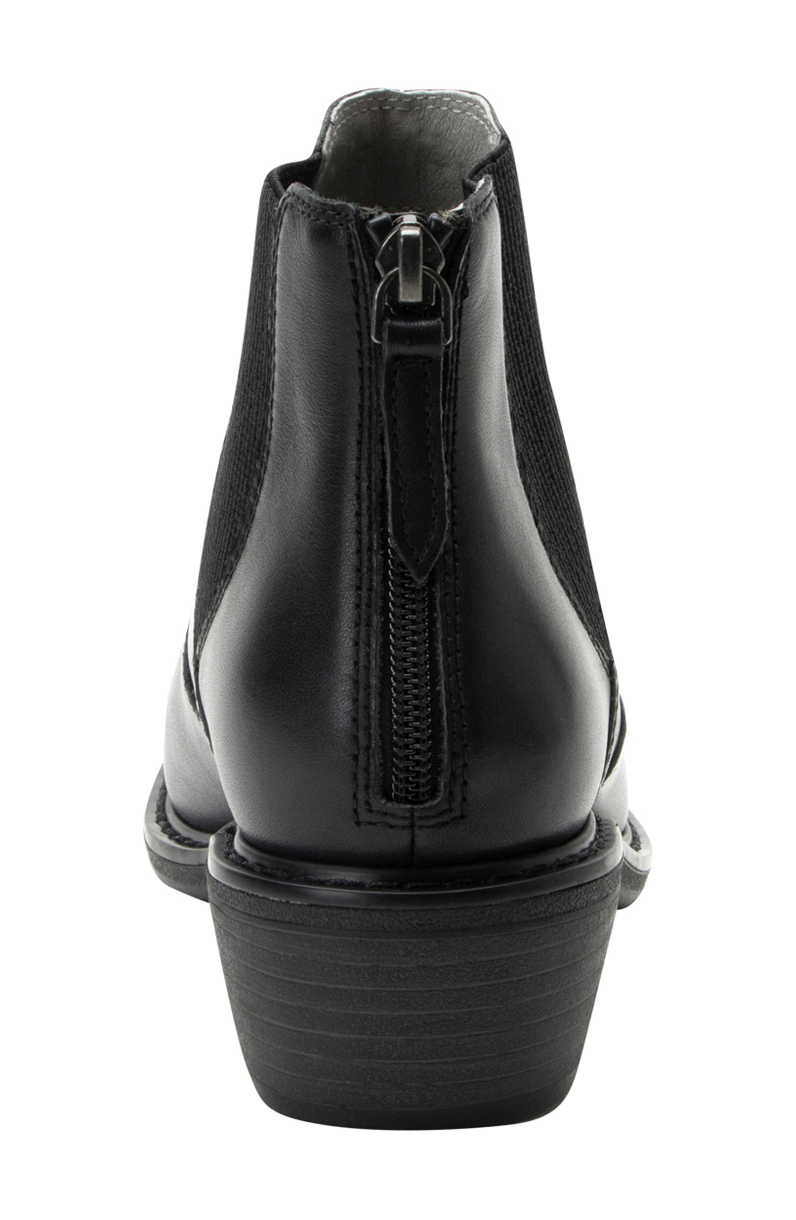 Alegria by PG Lite Meadow Chelsea Boot, Alternate, color, Black