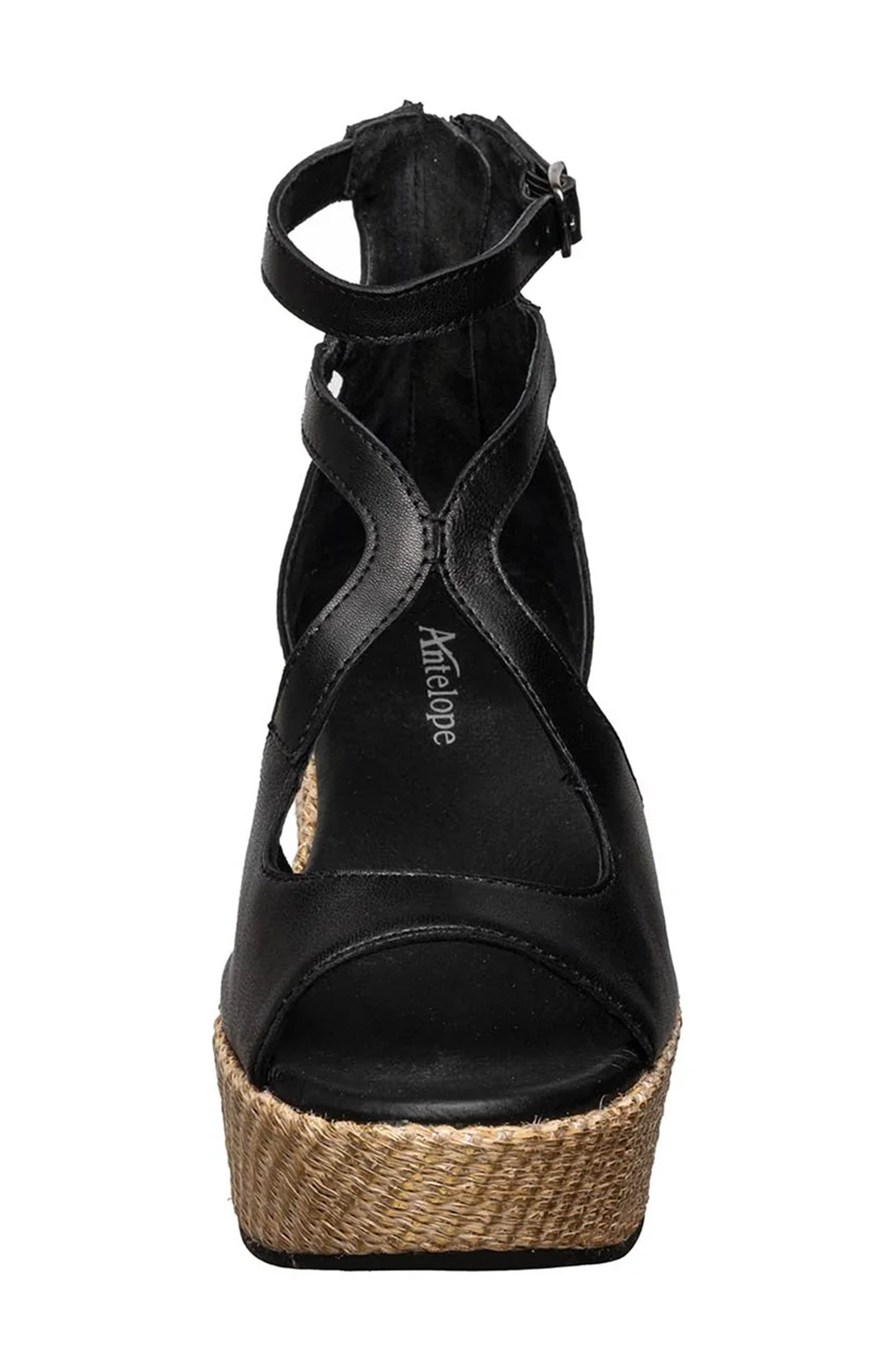 ANTELOPE Hartlynn Espadrille Wedge Sandal, Alternate, color, 