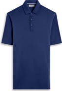Bugatchi Three Button Performance Polo