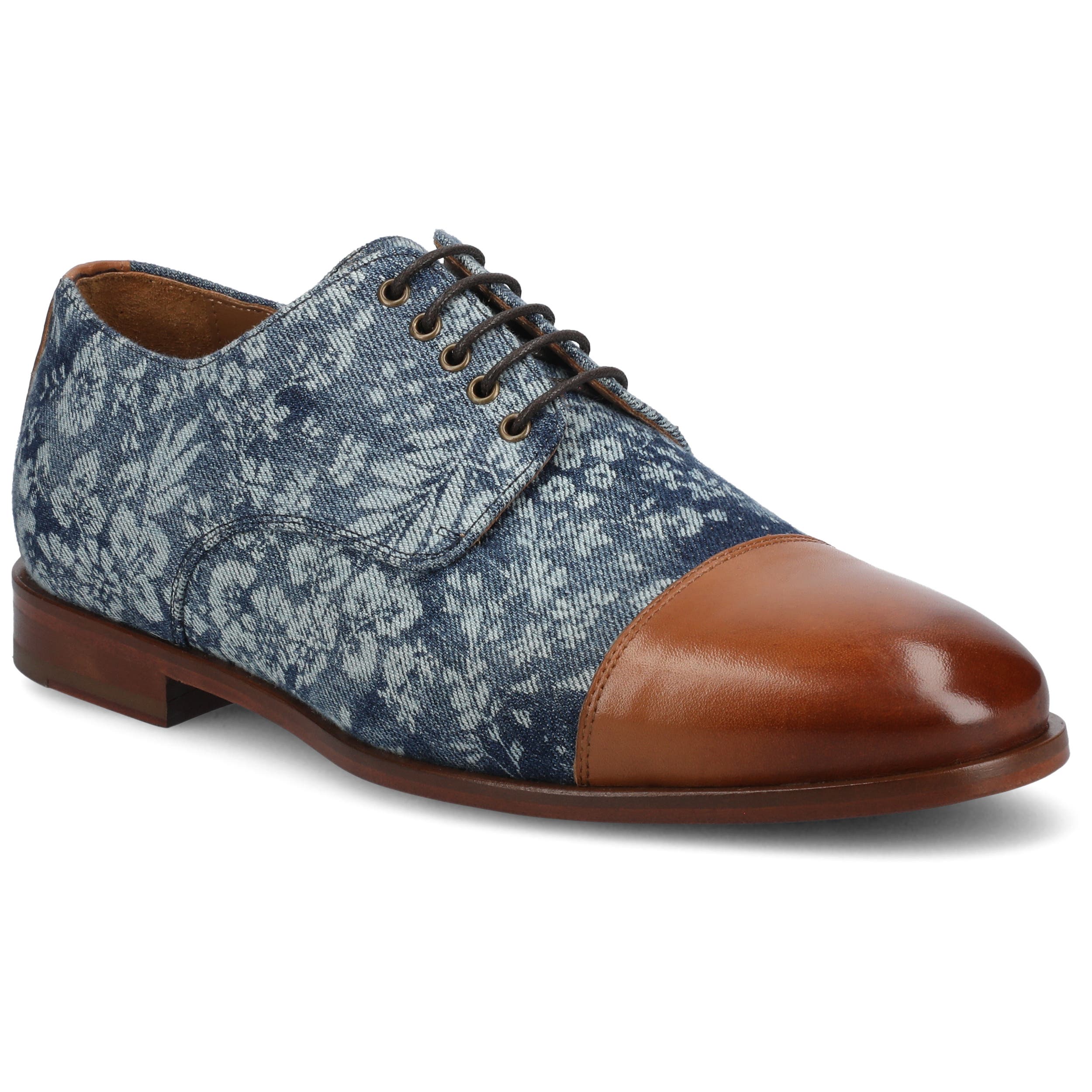 Washed Denim Floral