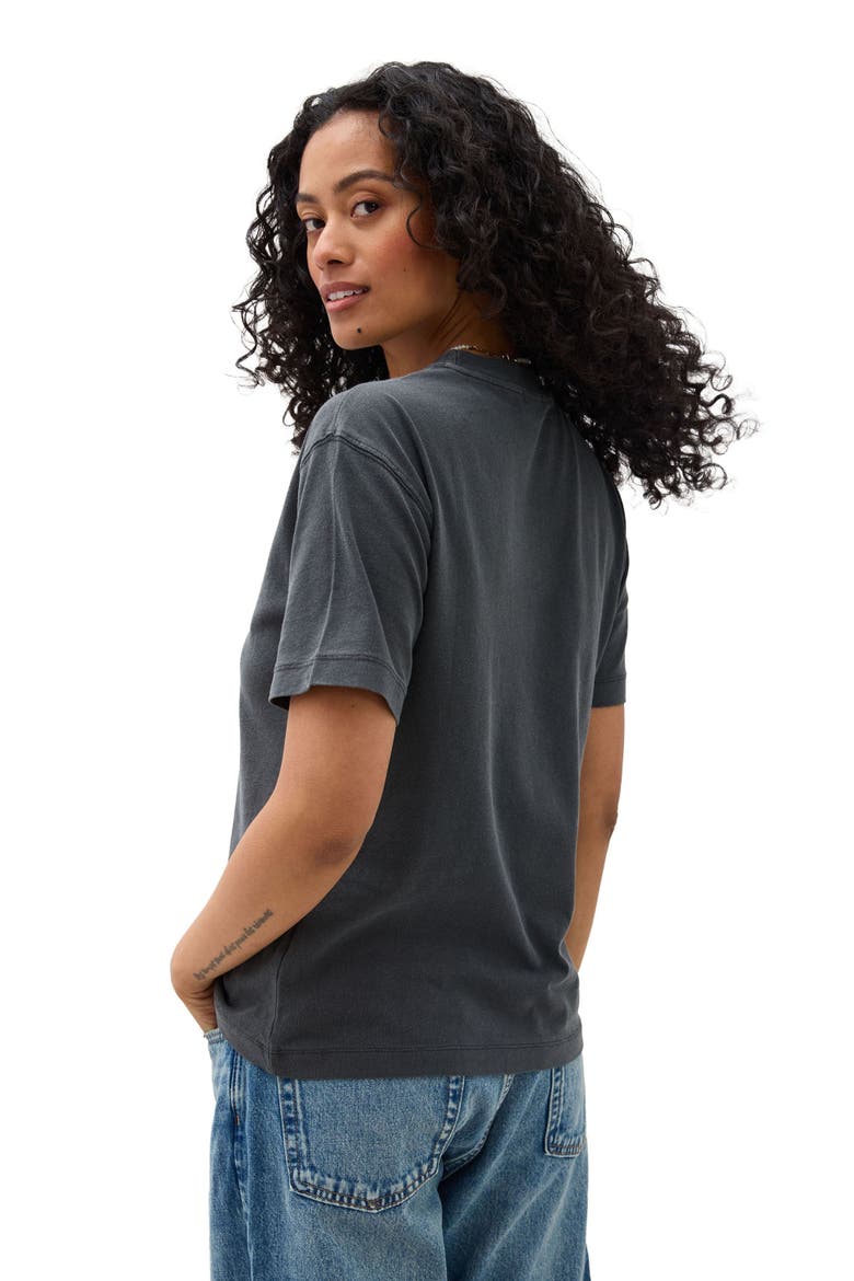 The Relaxed Everyday Tee, Alternate, color, Stretch Limo
