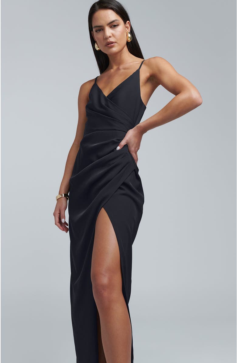 BWLDR Morley Dress, Alternate, color, Black