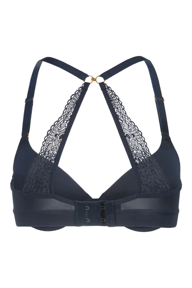 The T-Shirt Underwire Bra, Alternate, color, LIVELY NAVY