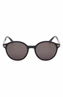 TOM FORD 52mm Round Sunglasses