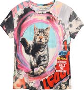 Desigual Print Stretch Cotton T-Shirt
