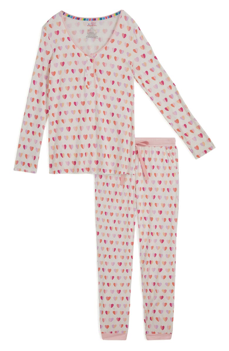 Magnetic Me Pink XOXO Pajamas, Main, color, Pink Xoxo