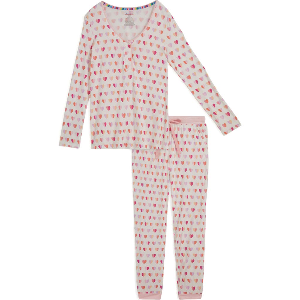 Magnetic Me Pink Xoxo Pajamas In Pink