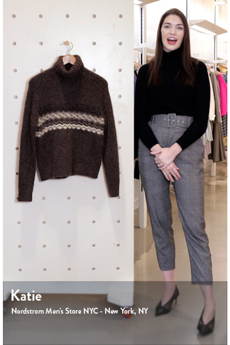 Leane Alpaca Blend Turtleneck Sweater video