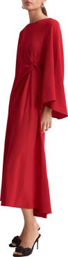 MANGO Side Twist Dress