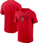 Nike Men's Nike Scarlet Ohio State Buckeyes Legacy Nickname T-Shirt