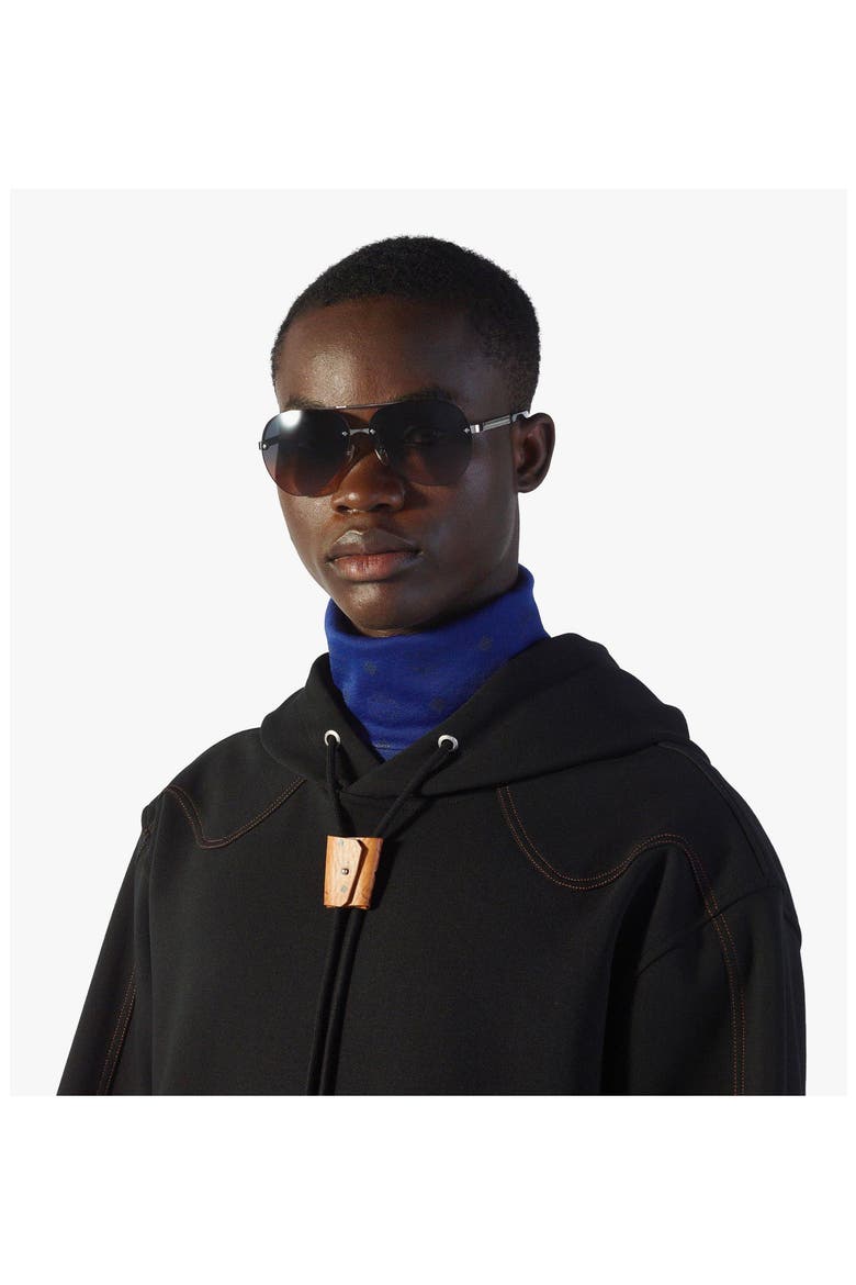 Aviator Sunglasses, Alternate, color, Blue
