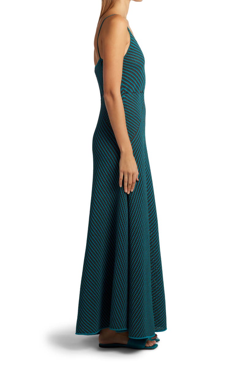 Bottega Veneta Stripe Knit Dress, Alternate, color, 